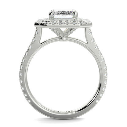 Lyra - Double Halo - Ring Mount