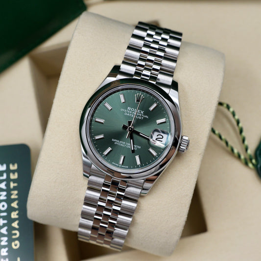Rolex Datejust 31 Mint Green 278240 - Full Set (2025)
