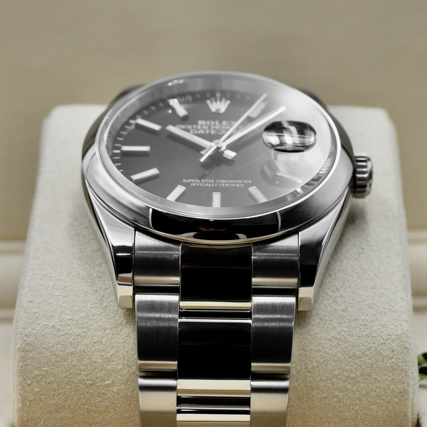 Rolex Datejust 36 Black Dial 126200 - Full Set (2025)