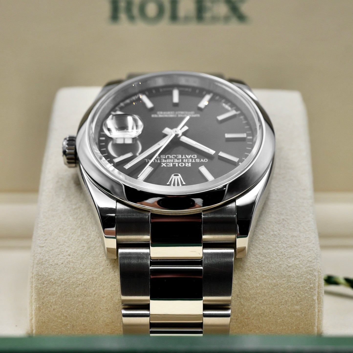 Rolex Datejust 36 Black Dial 126200 - Full Set (2025)