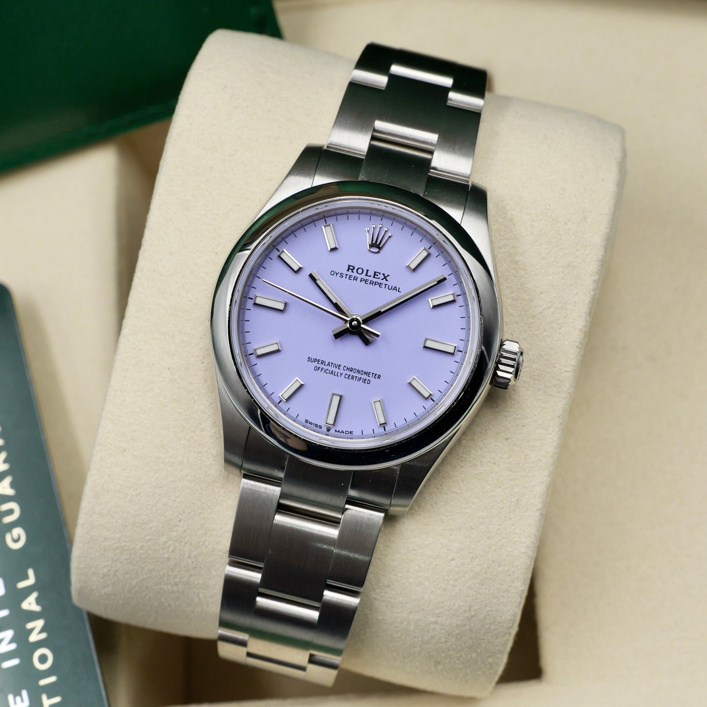 Rolex Oyster Perpetual 31 Lavender 277200 - Full Set (2025)