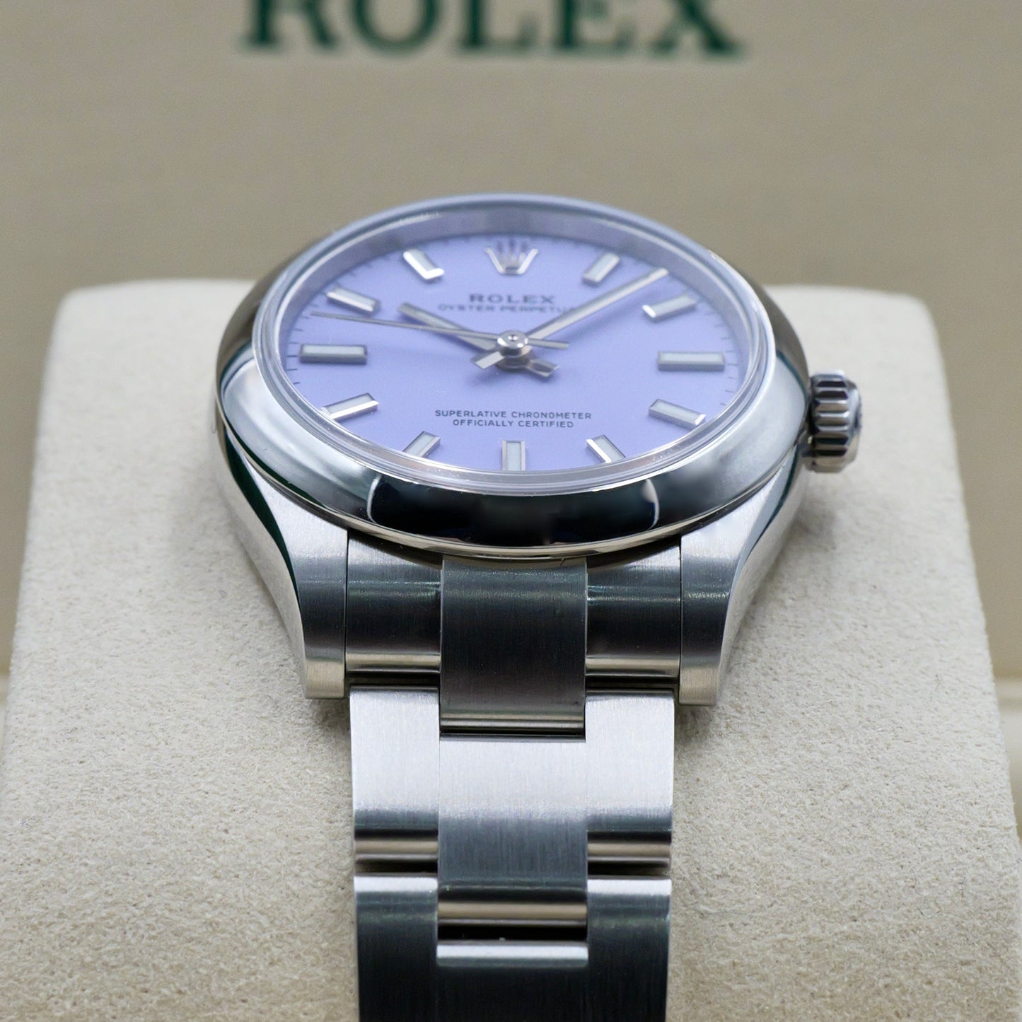 Rolex Oyster Perpetual 31 Lavender 277200 - Full Set (2025)
