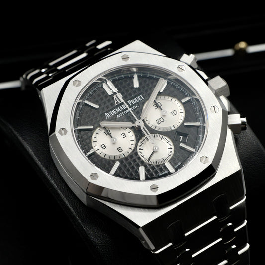 Audemars Piguet Royal Oak Chronograph Black Dial 26331ST - Full Set (2021)