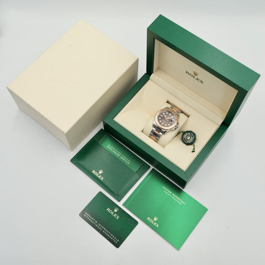 Rolex Yacht-Master 40 Chocolate Dial 126621 - Full Set (2023)