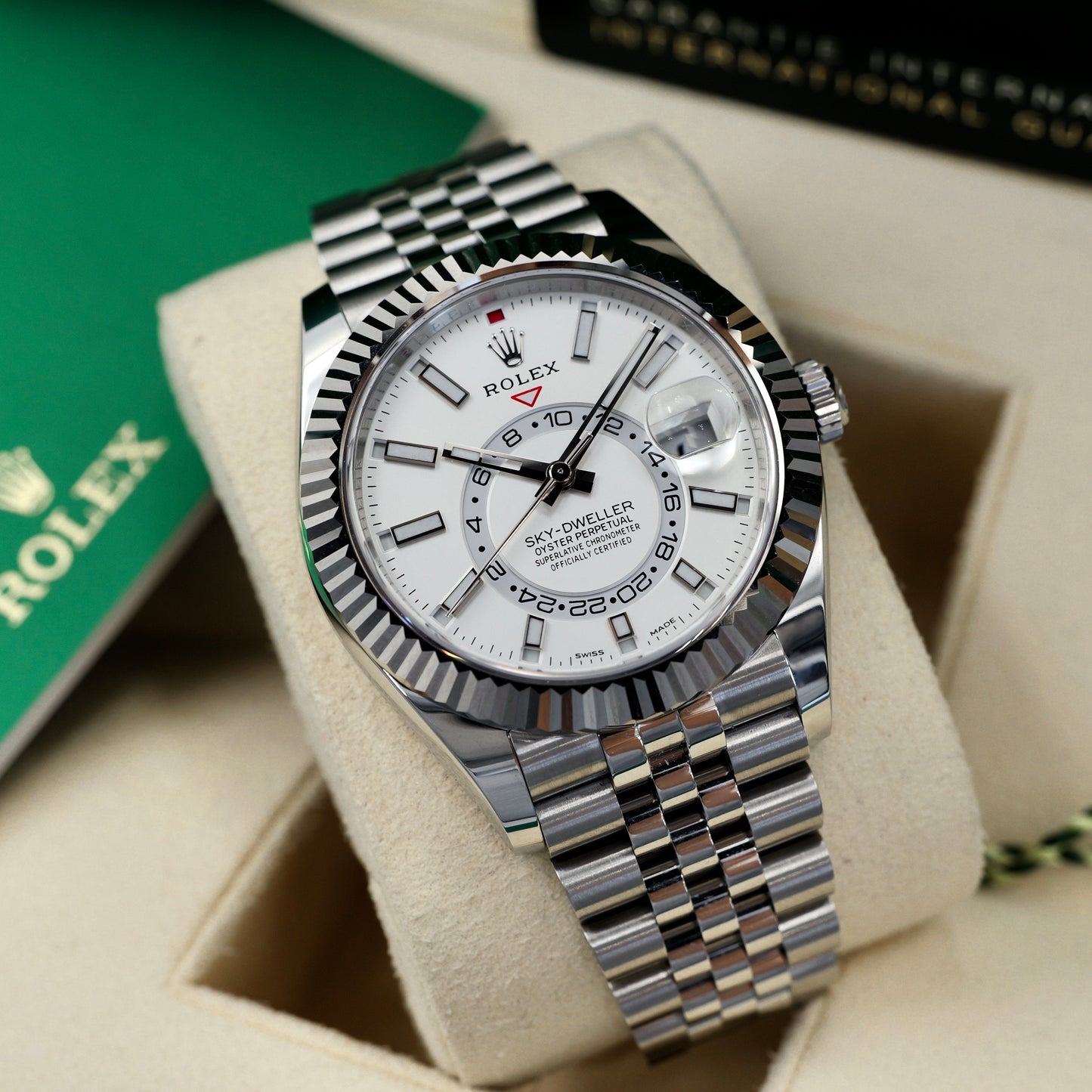 Rolex Sky-Dweller White Dial 326934 - Full Set (2022)