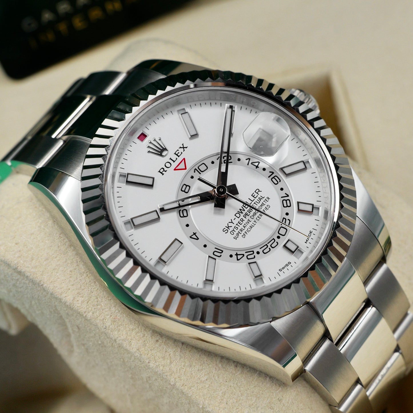 Rolex Sky-Dweller White Dial Oyster 326934 - Full Set (2018)