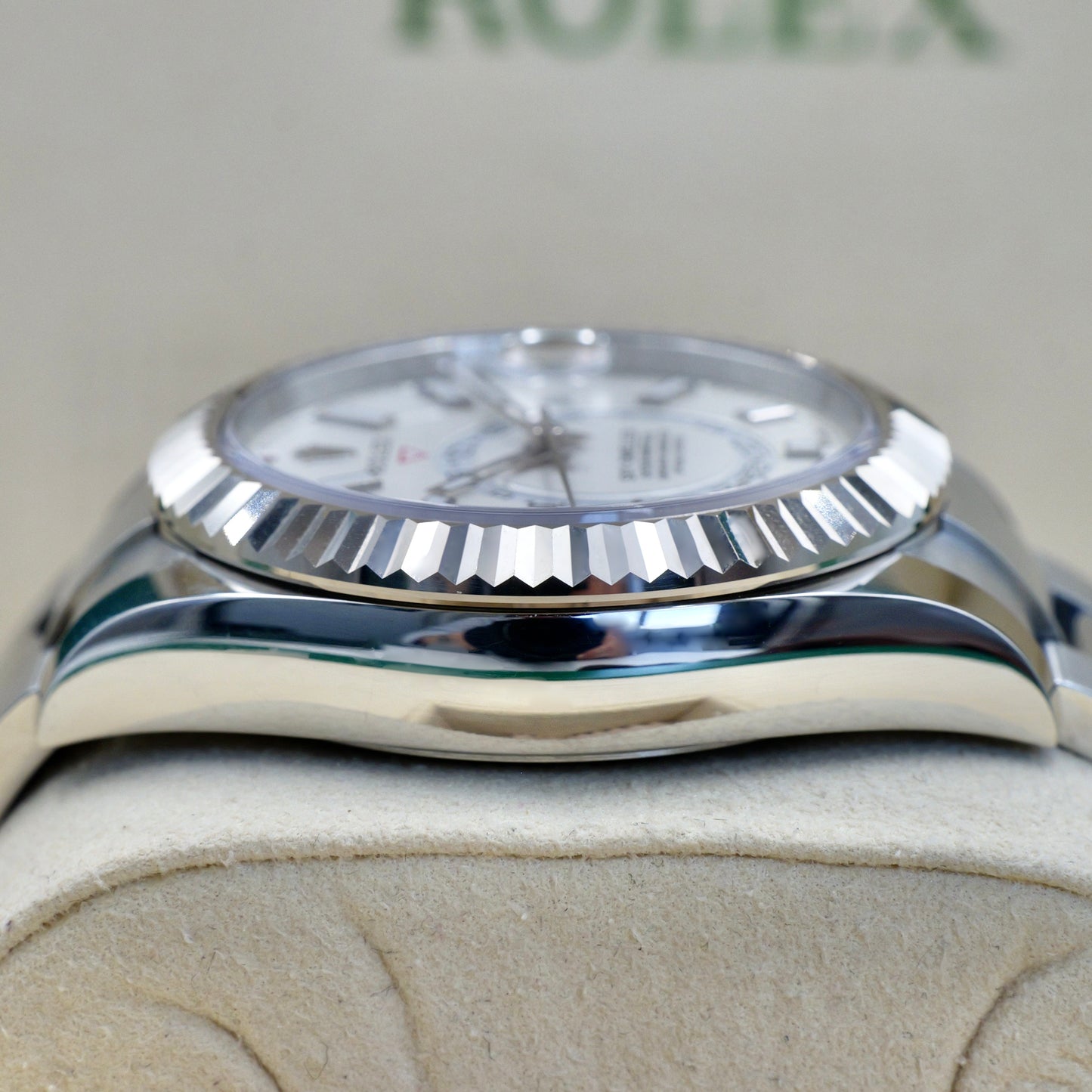 Rolex Sky-Dweller White Dial Oyster 326934 - Full Set (2018)
