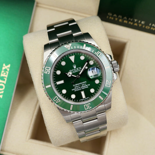 Rolex Submariner Date 'Hulk' 116610LV - Full Set (2015)
