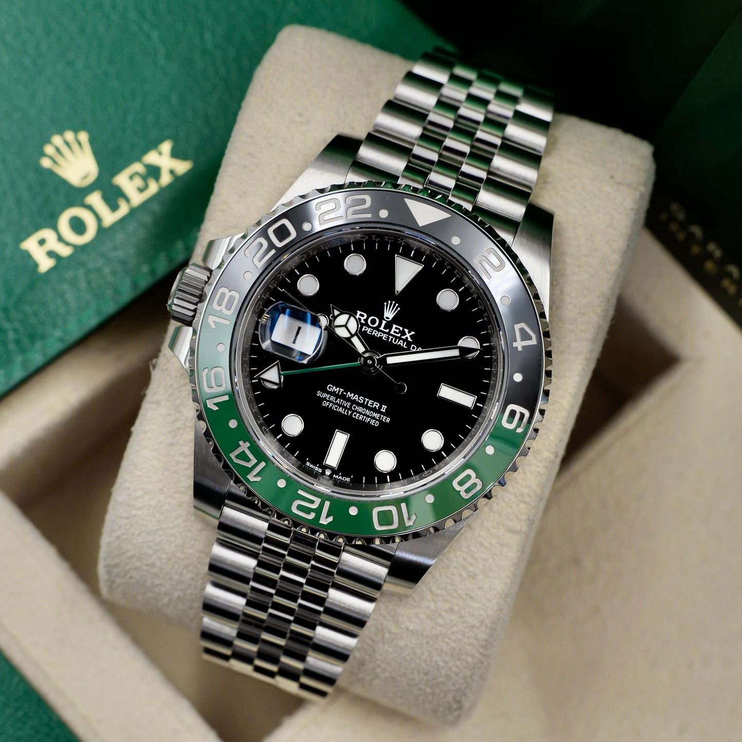 Rolex GMT-Master II Sprite Jubilee 126720VTNR - Full Set (2026)