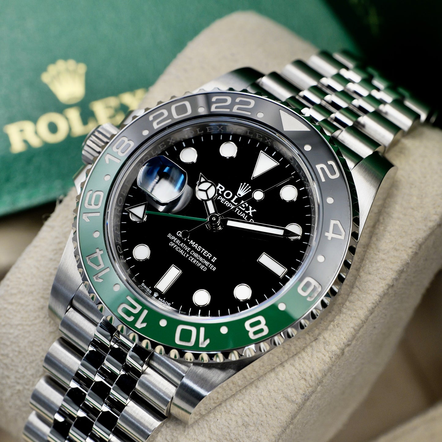 Rolex GMT-Master II Sprite Jubilee 126720VTNR - Full Set (2026)