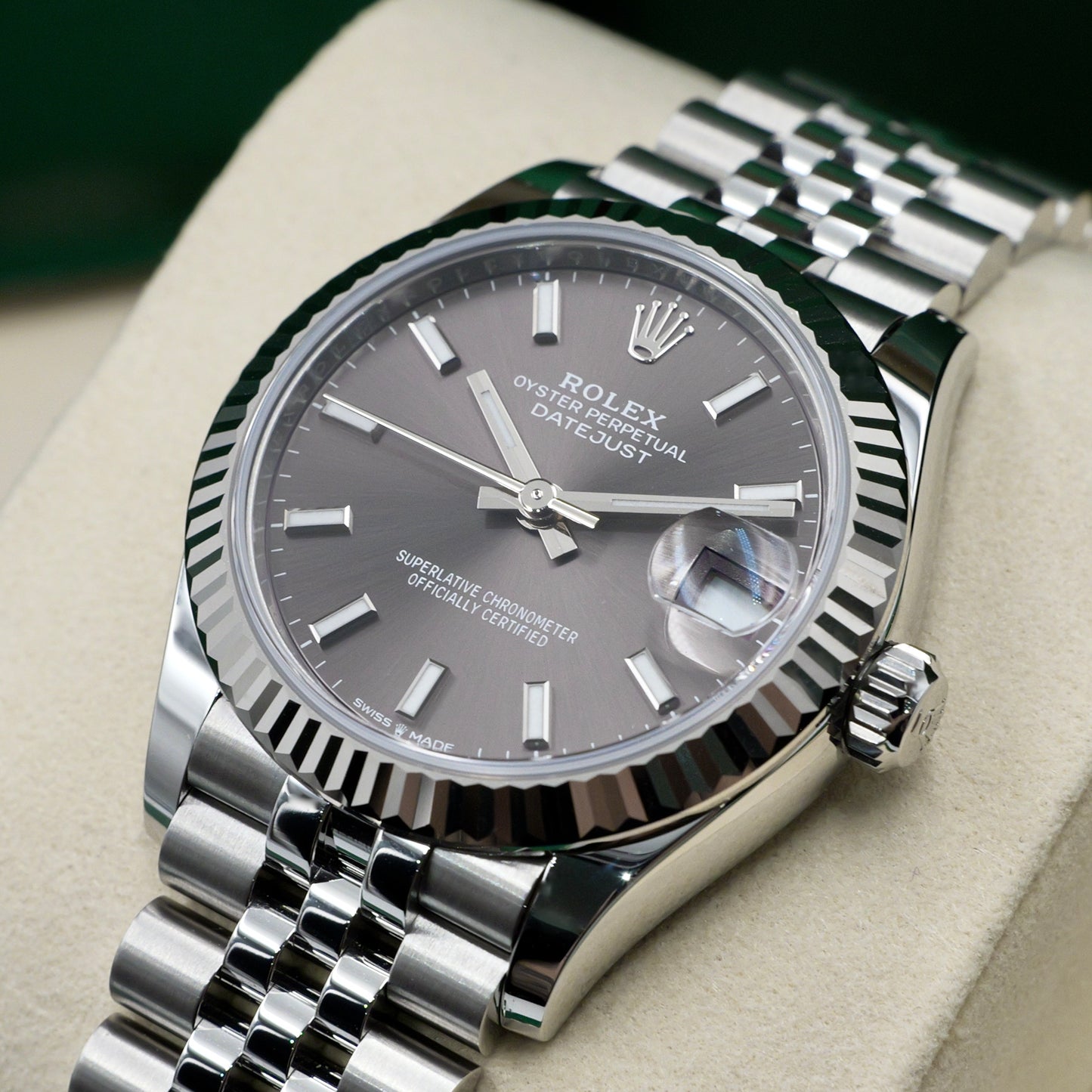 Rolex Datejust 31 Rhodium Dial 278274 - Full Set (2025)