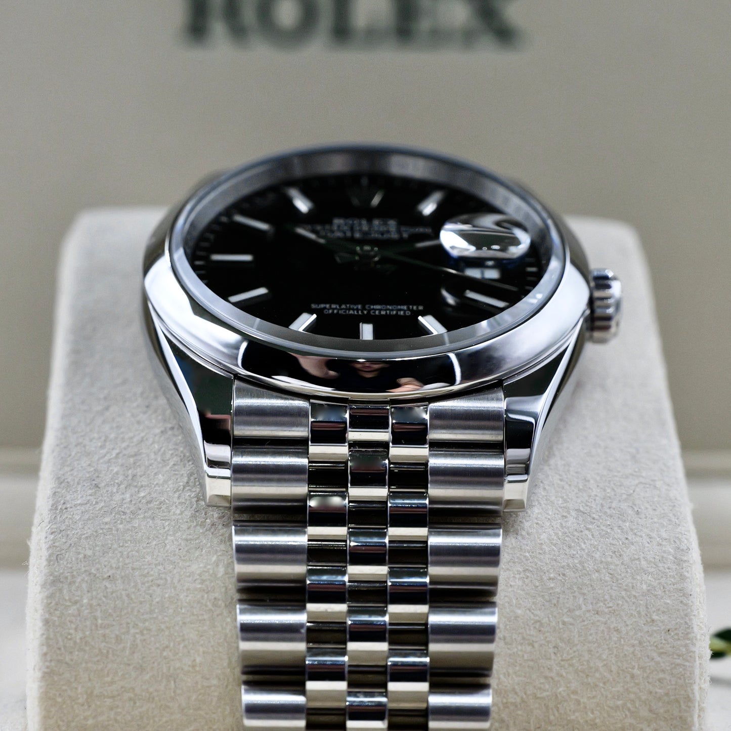 Rolex Datejust 36 Black Dial 126200 - Full Set (2025)