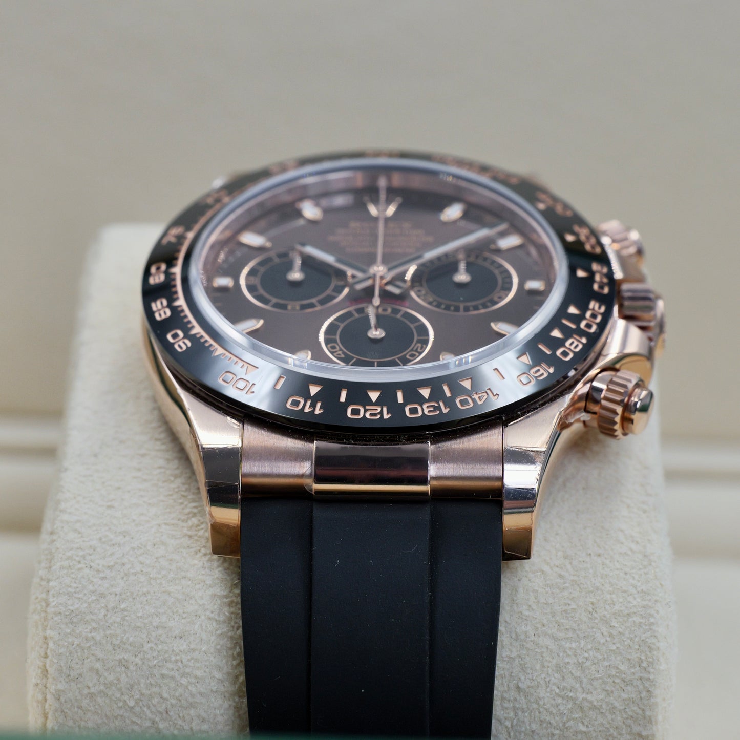 Rolex Daytona Chocolate Dial Oysterflex 116515LN - Full Set (2023)