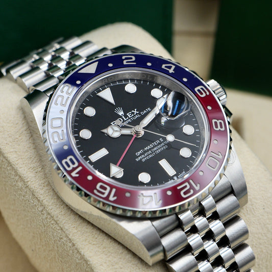 Rolex GMT-Master II 'Pepsi' Jubilee 126710BLRO - Full Set (2025)