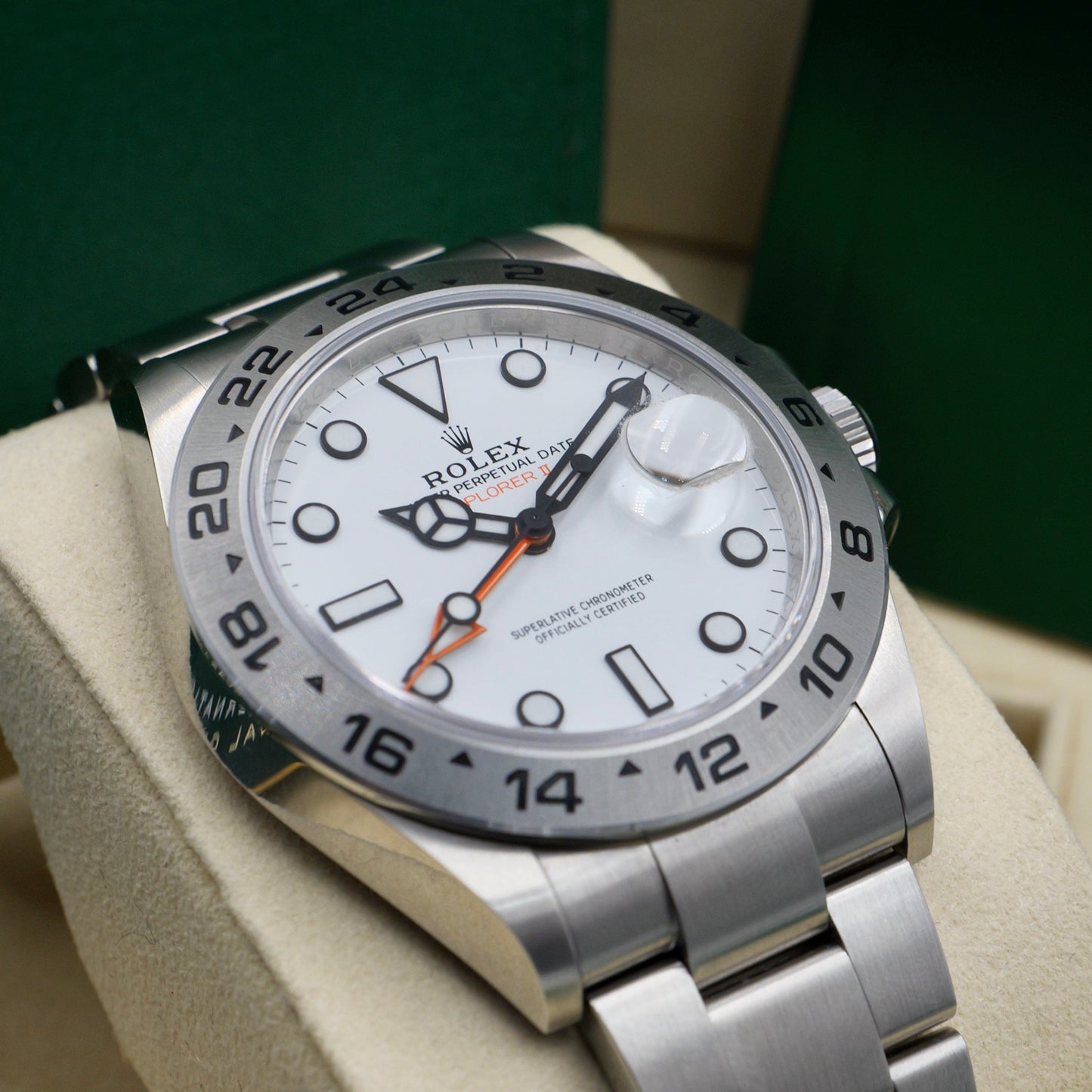 Rolex Explorer II White Dial 226570 - Full Set (2024)