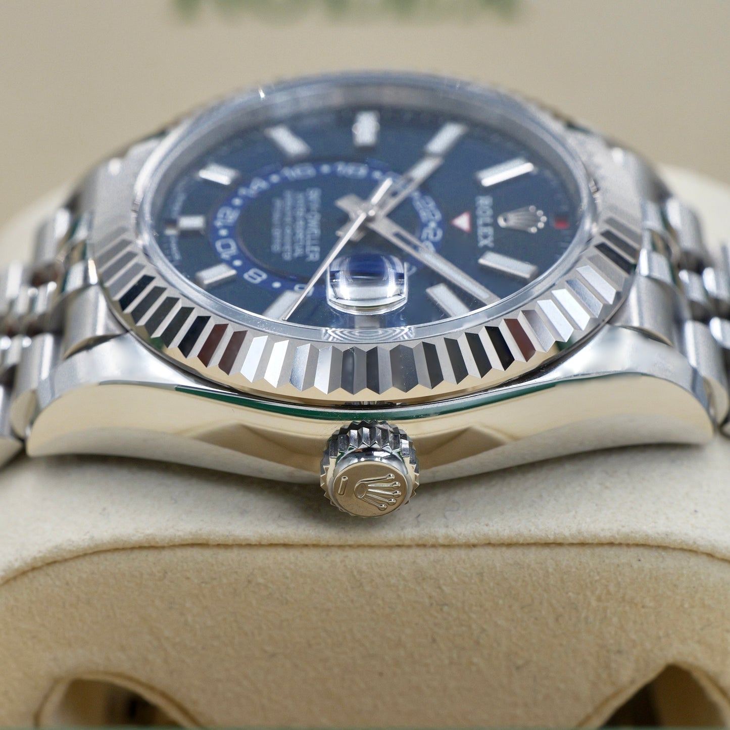 Rolex Sky-Dweller Blue Dial Jubilee Bracelet 336934 - Full Set (2026)