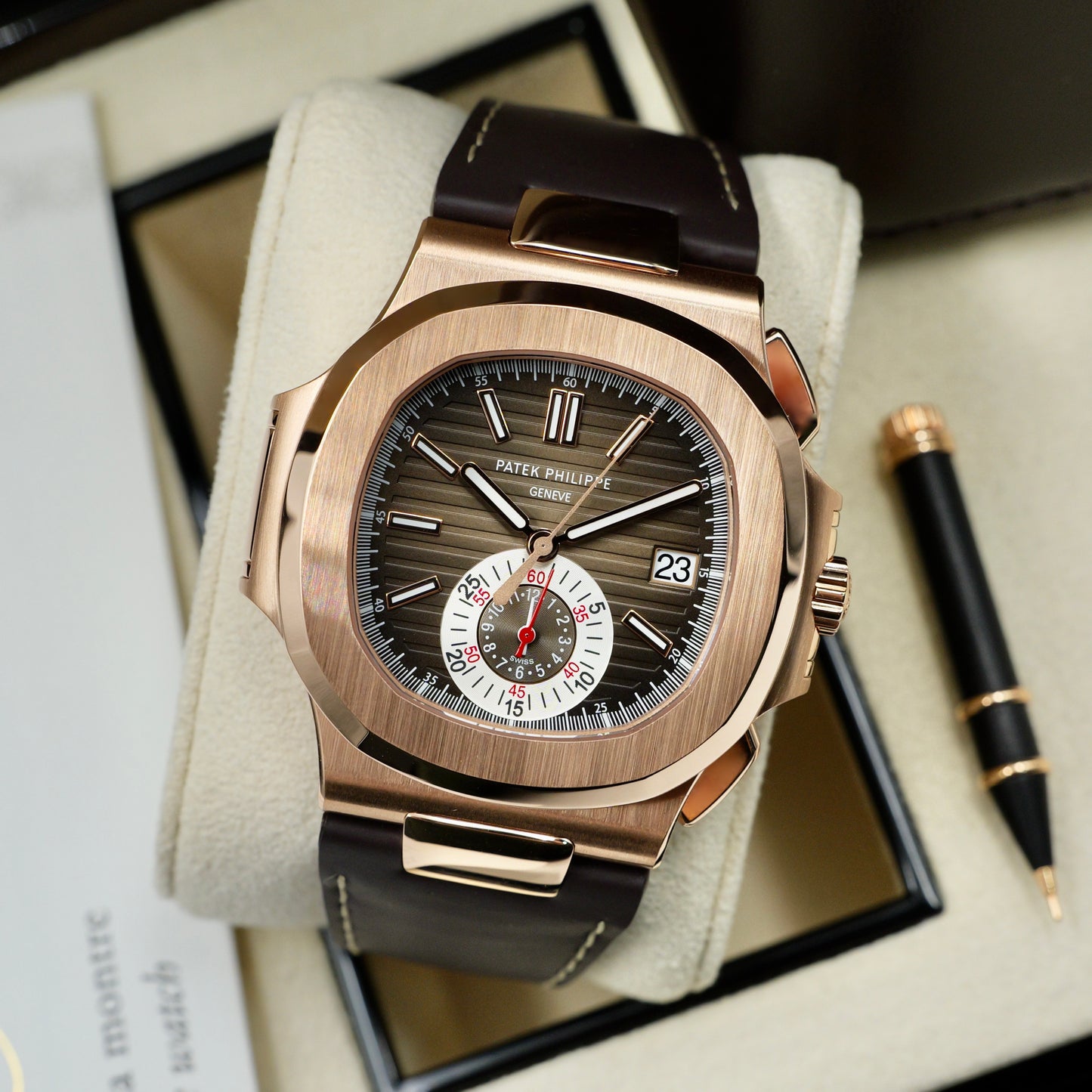 Patek Philippe Nautilus 5980R-001 - Full Set (2019)