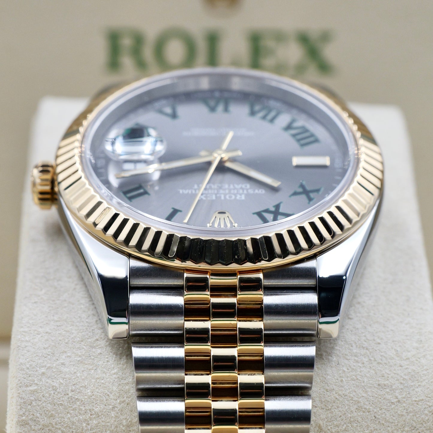 Rolex Datejust 41 Wimbledon 126333 - Full Set (2024)