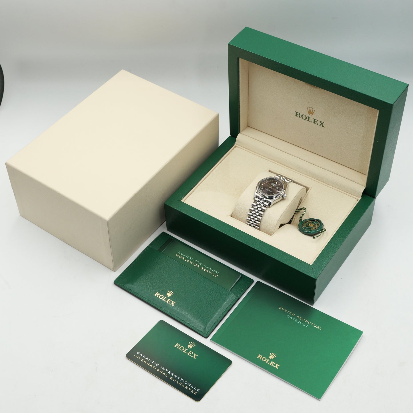 Rolex Datejust 31 Rhodium Roman Numeral Dial 278274 - Full Set (2026)