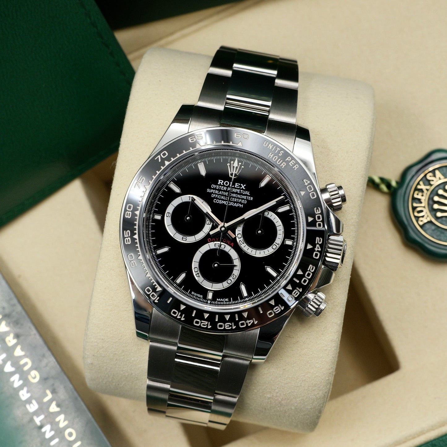 Rolex Daytona Black Dial 126500LN - Full Set (2024)