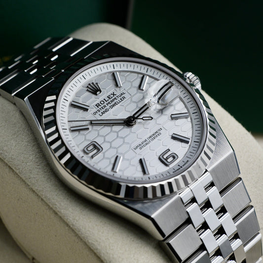 Rolex Land-Dweller White Dial 127334 - Full Set (2026)