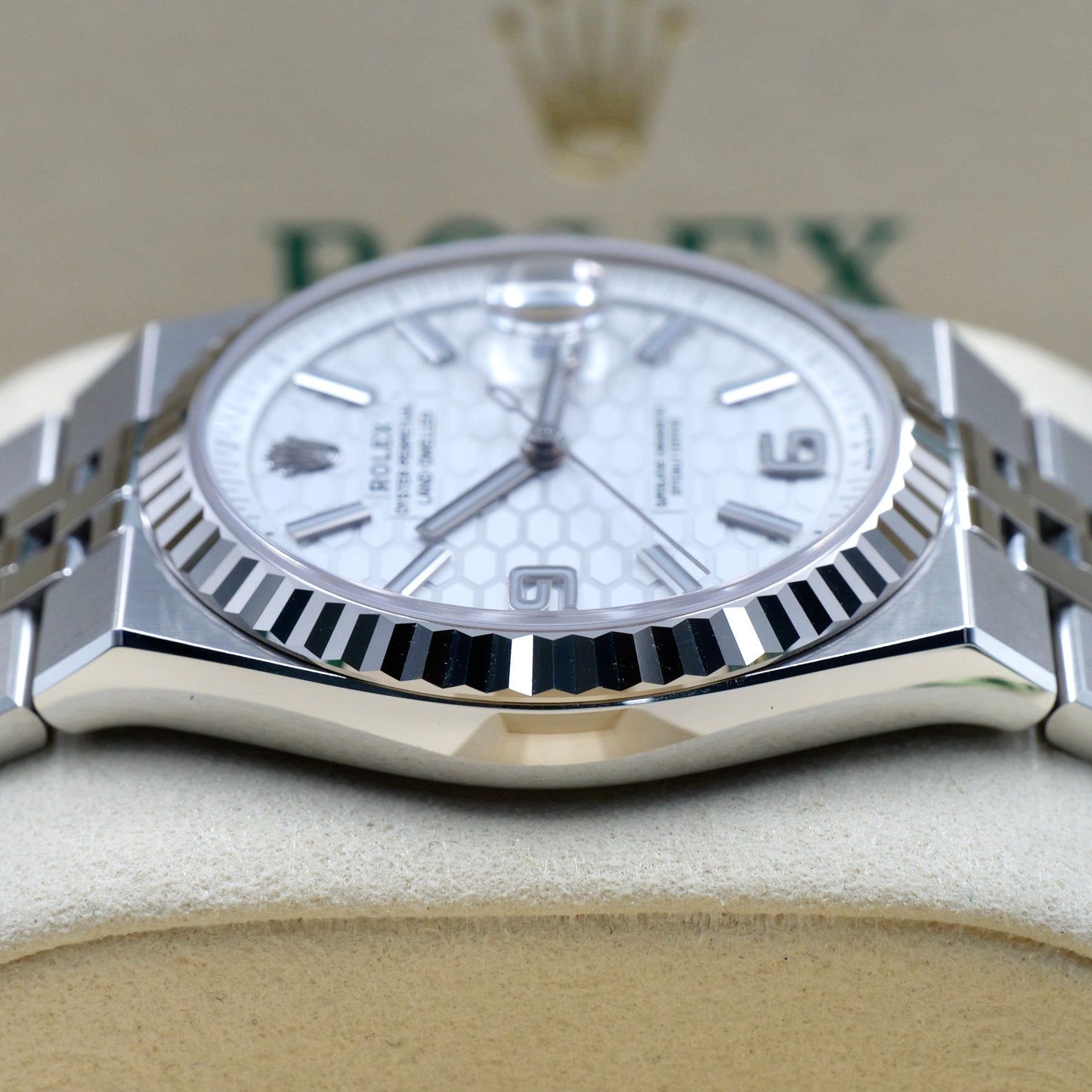 Rolex Land-Dweller White Dial 127334 - Full Set (2026)