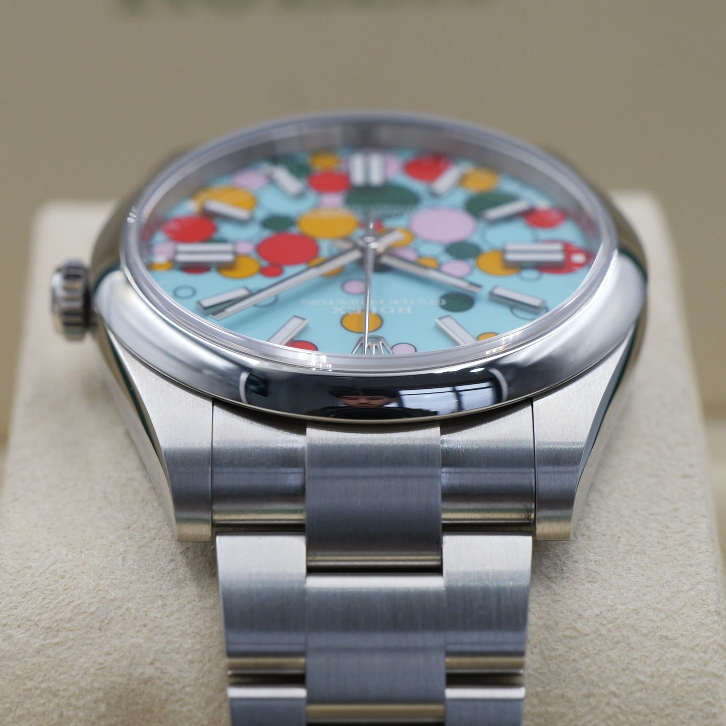 Rolex Oyster Perpetual 41 Celebration Dial 124300 - Full Set (2025)