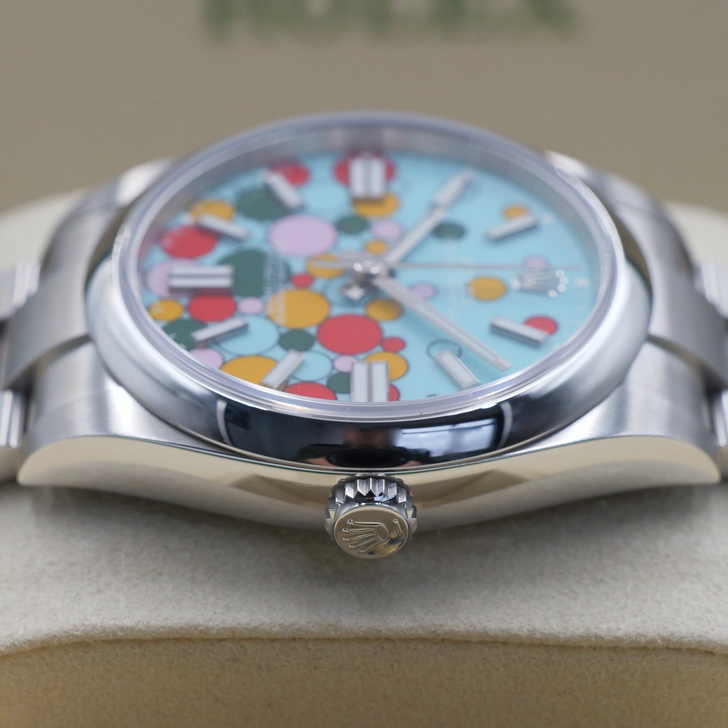 Rolex Oyster Perpetual 41 Celebration Dial 124300 - Full Set (2025)
