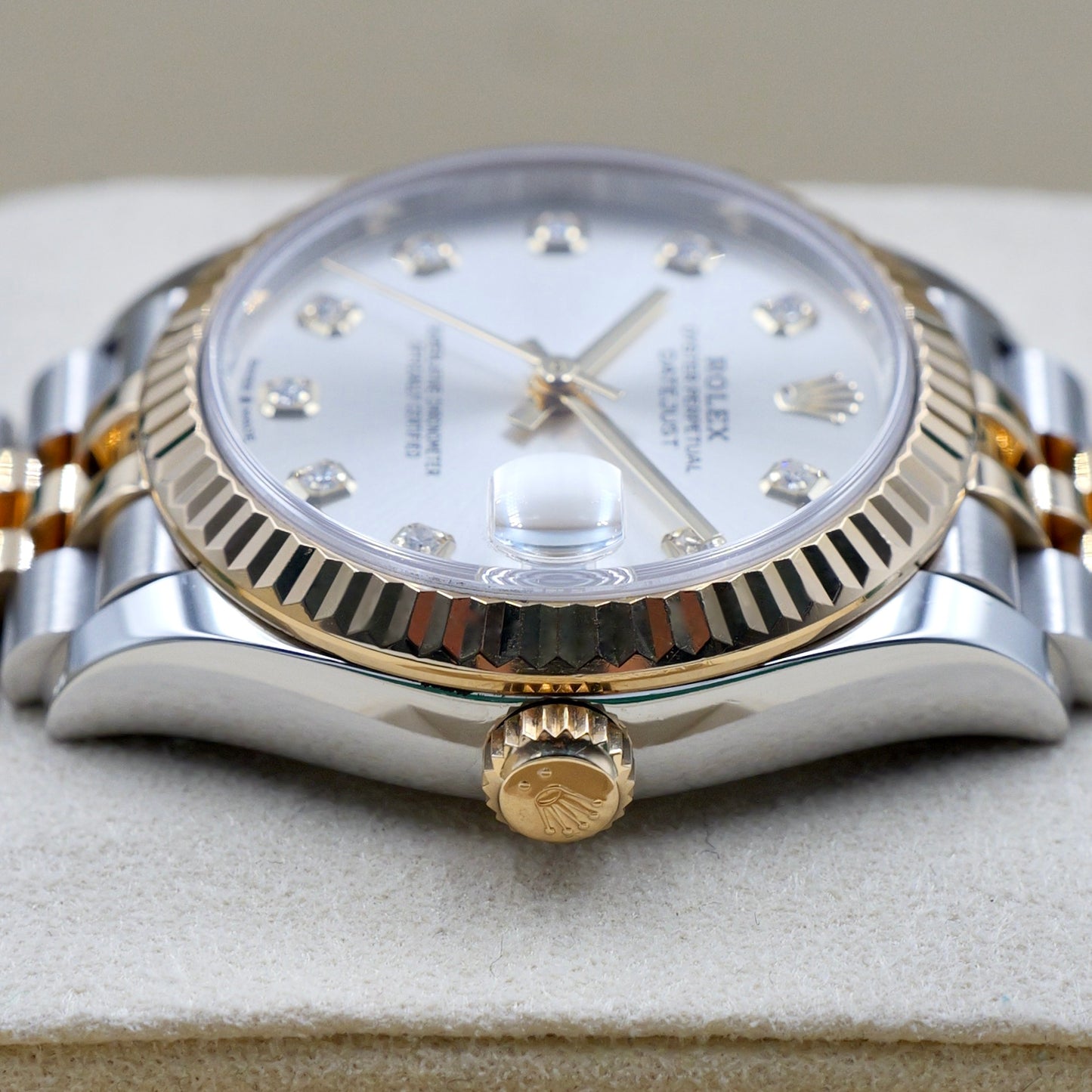 Rolex Datejust 31 Silver Diamond Dial 278273 - Full Set (2021)