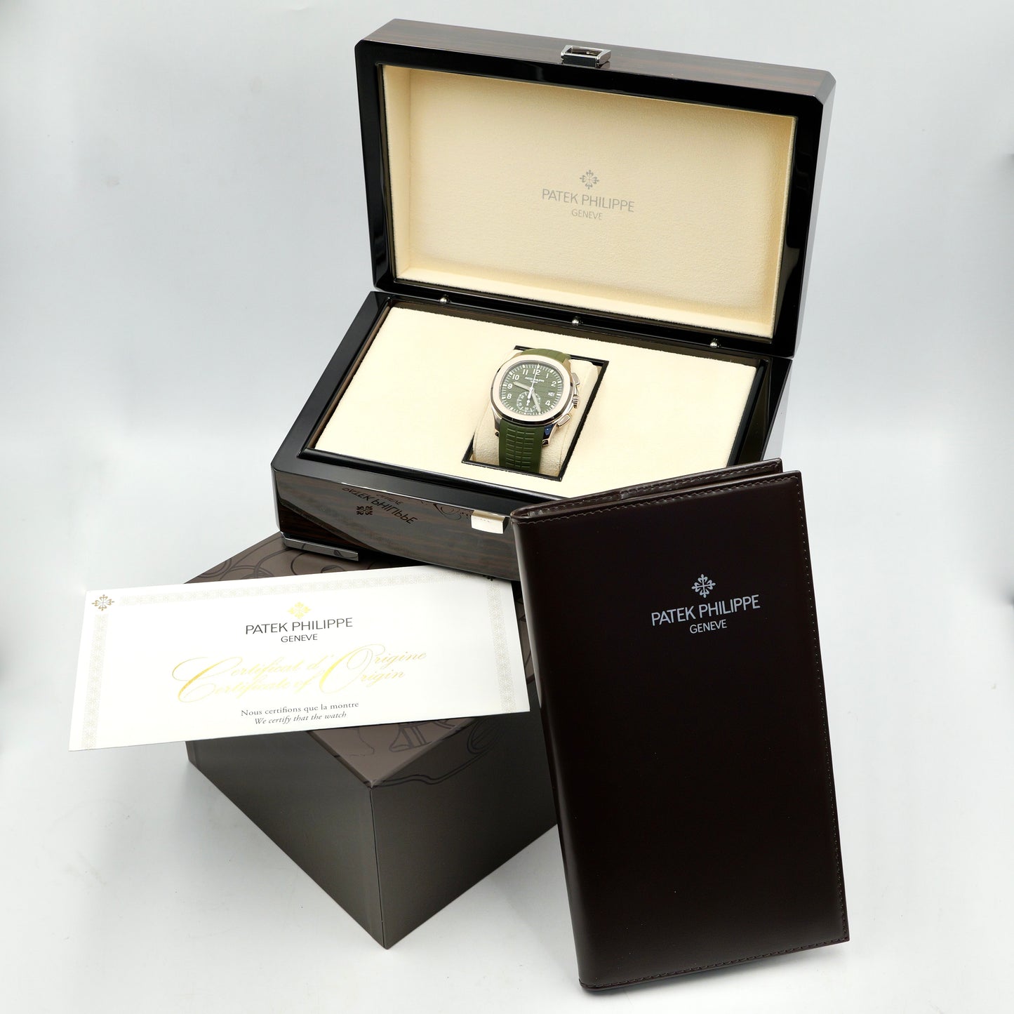 Patek Philippe Aquanaut Green 5968G - Full Set (2025)