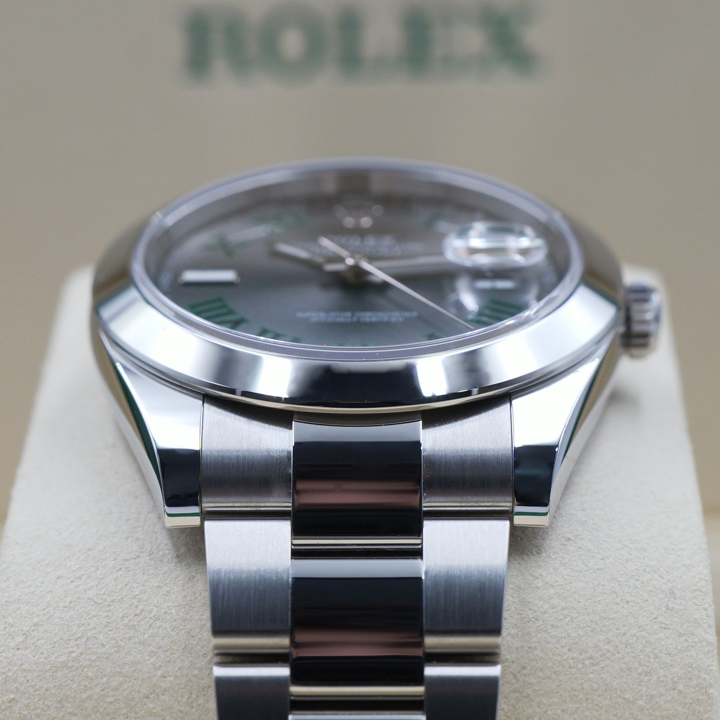 Rolex Datejust 41 Datejust 41 Wimbledon Smooth Oyster 126300 - Full Set (2025)