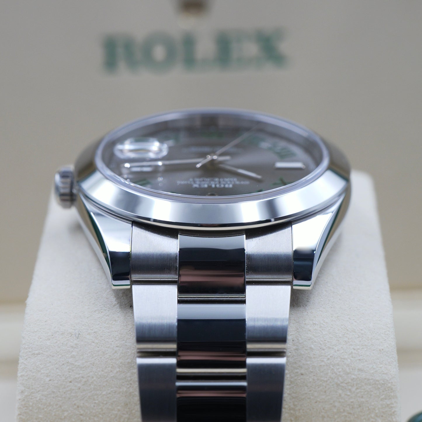 Rolex Datejust 41 Datejust 41 Wimbledon Smooth Oyster 126300 - Full Set (2025)
