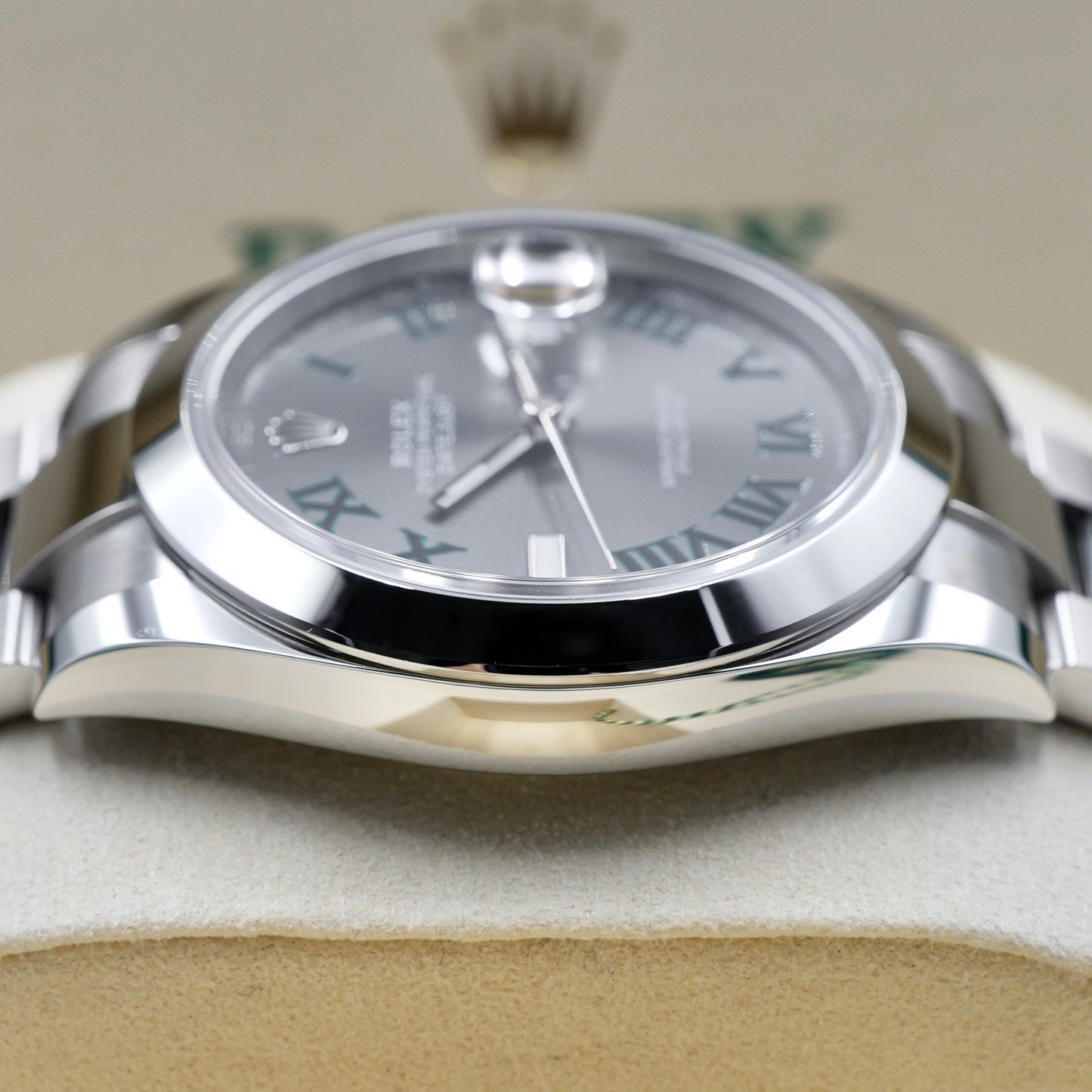 Rolex Datejust 41 Datejust 41 Wimbledon Smooth Oyster 126300 - Full Set (2025)