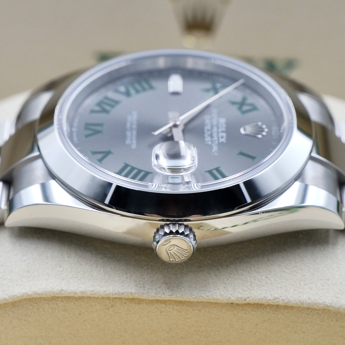 Rolex Datejust 41 Datejust 41 Wimbledon Smooth Oyster 126300 - Full Set (2025)