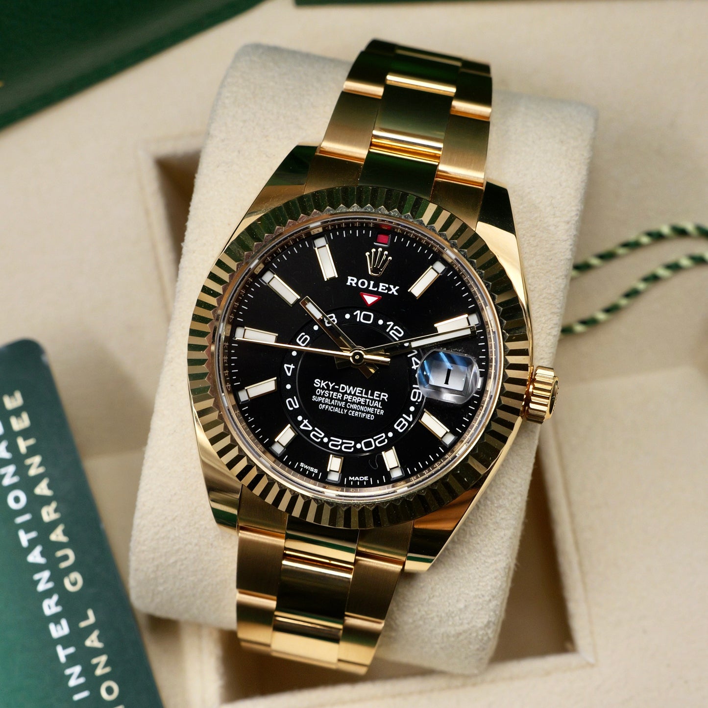 Rolex Sky-Dweller Yellow Gold 326938 - Full Set (2021)