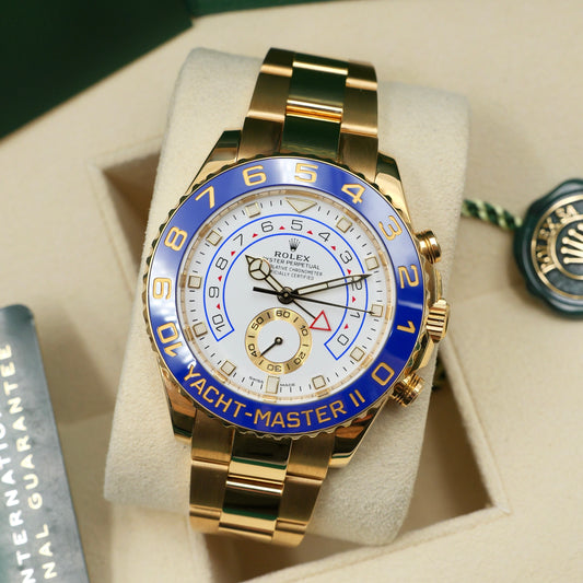 Rolex Yacht-Master II Yellow Gold 116688 - Full Set (2021)