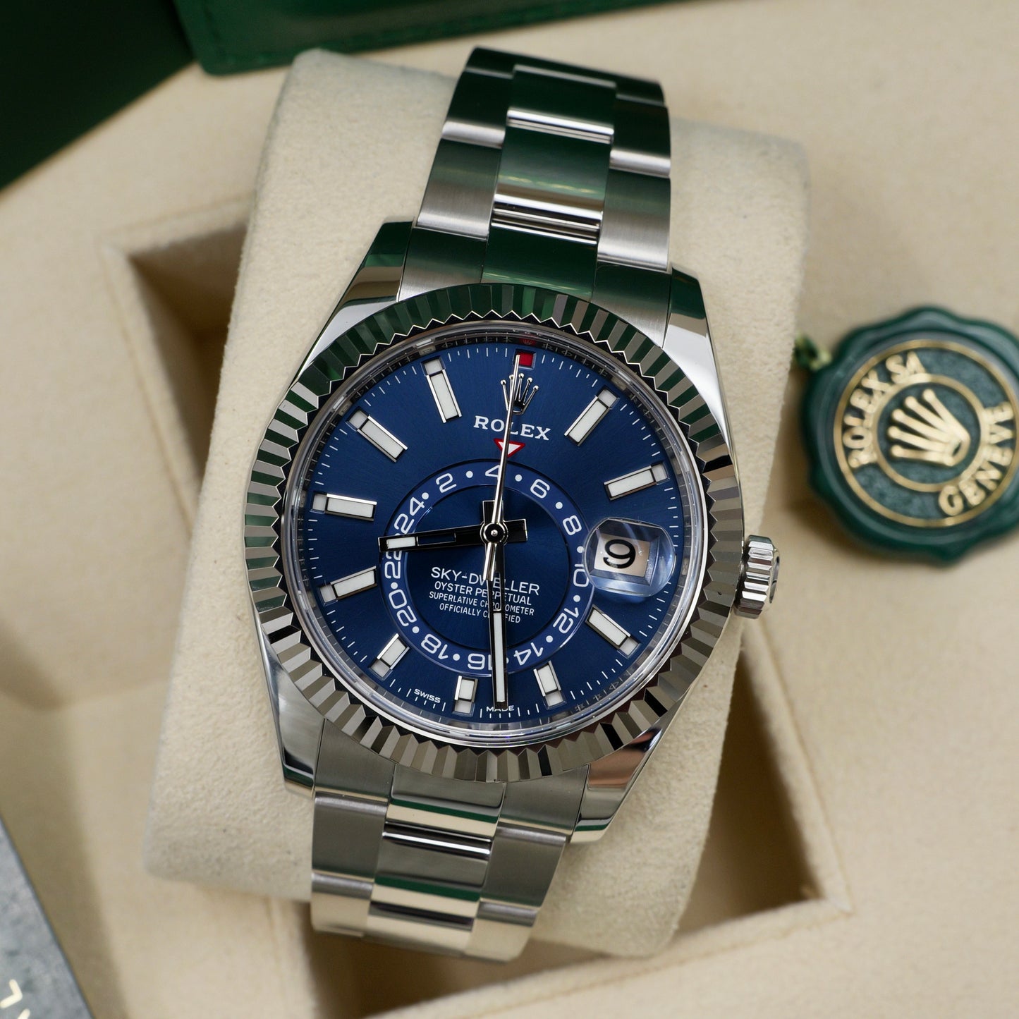 Rolex Sky-Dweller Blue Dial 326934 - Full Set (2023)