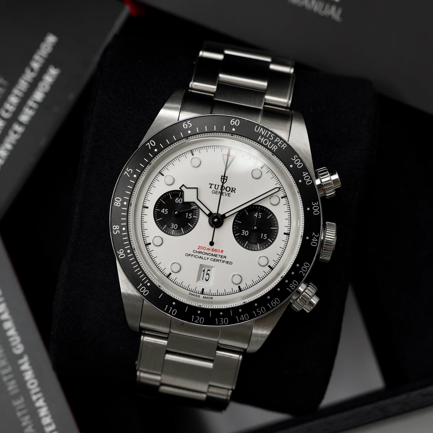 Tudor Black Bay Chrono White Dial M79360N - Full Set (2022)