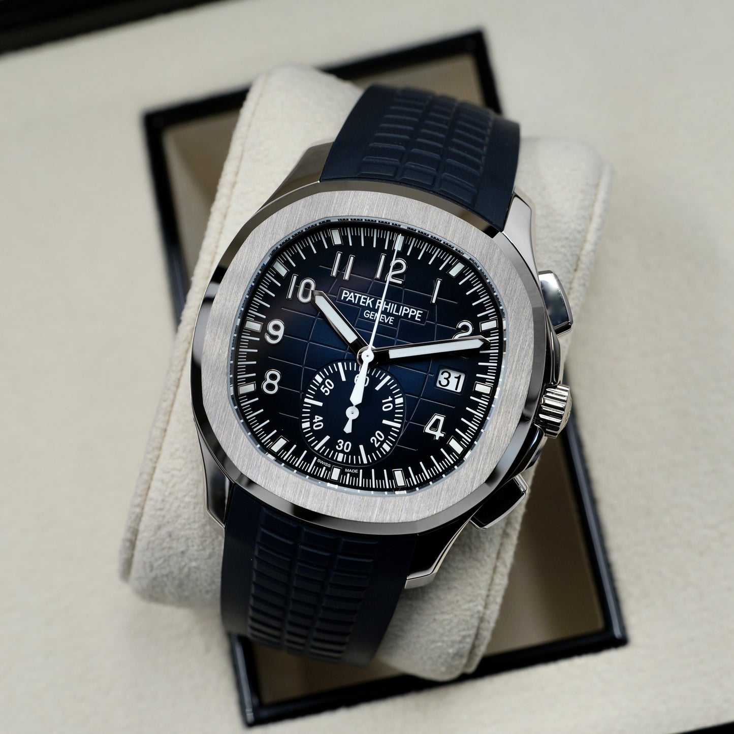 Patek Philippe Aquanaut Blue 5968G - Full Set (2021)