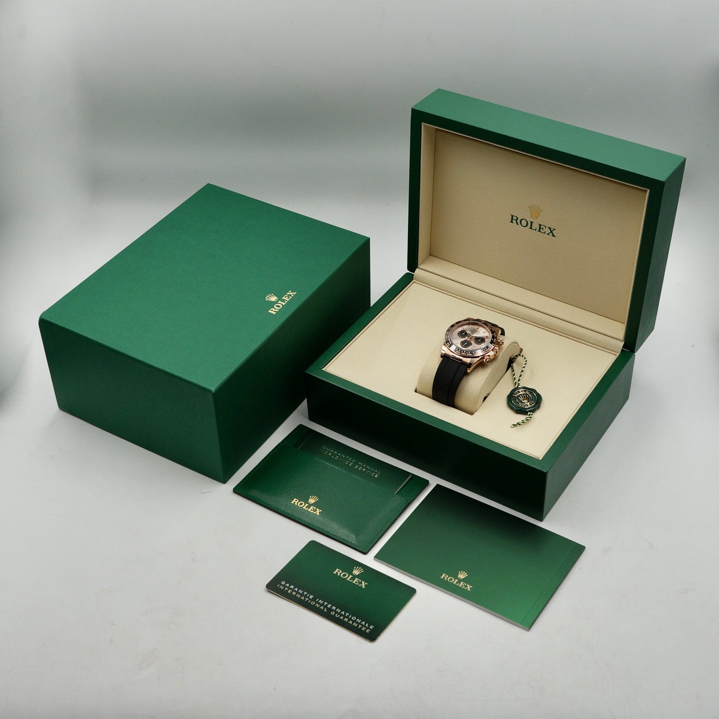Rolex Daytona Sun Dust Dial Oysterflex 126515LN - Full Set (2025)