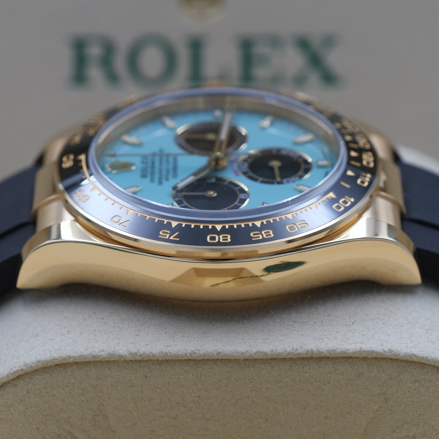Rolex Daytona Tiffany Blue Dial Oysterflex 126518LN - Full Set (2026)