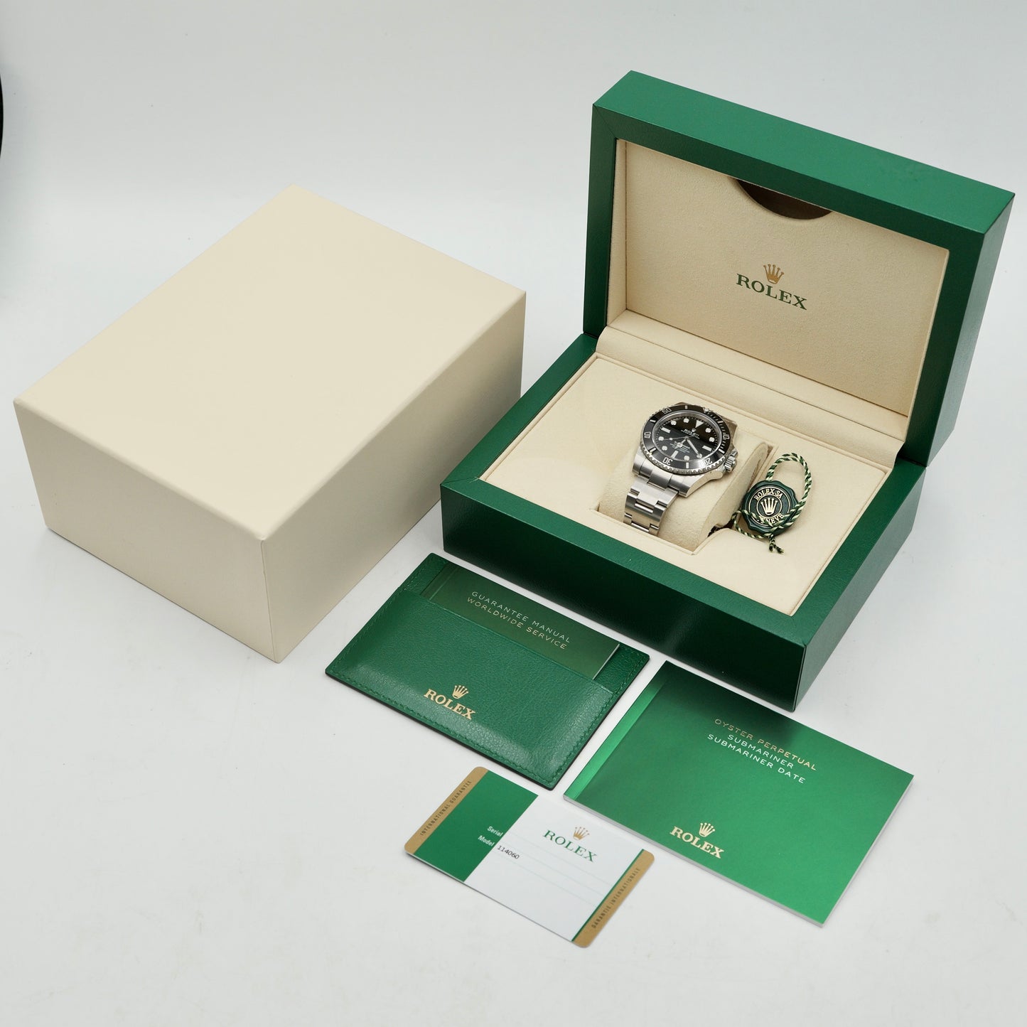 Rolex Submariner (No Date) No-Date 114060 - Full Set (2019)