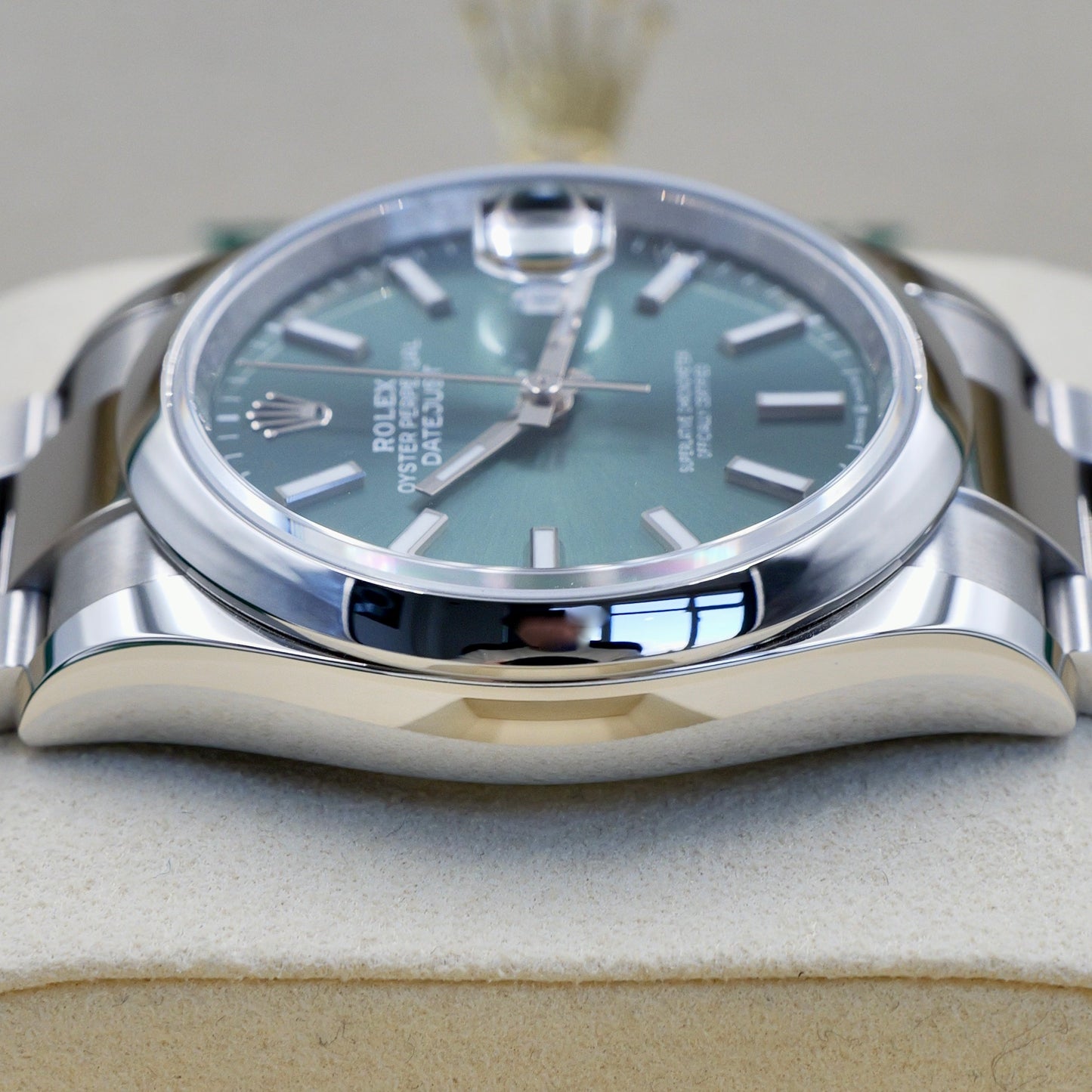 Rolex Datejust 36 Mint Green 126200 - Full Set (2025)