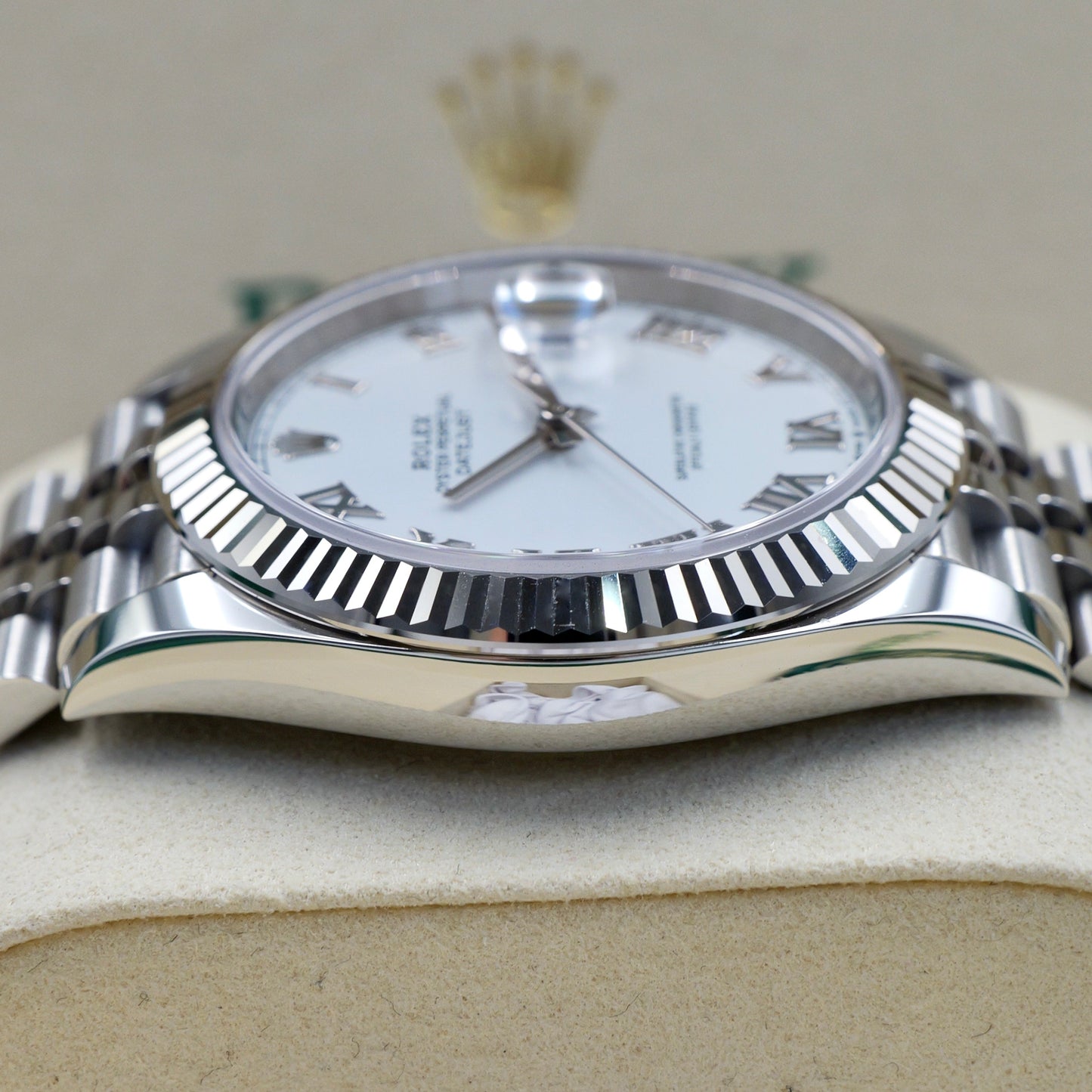 Rolex Datejust 41 White Roman Numeral Dial 126334 - Full Set (2025)