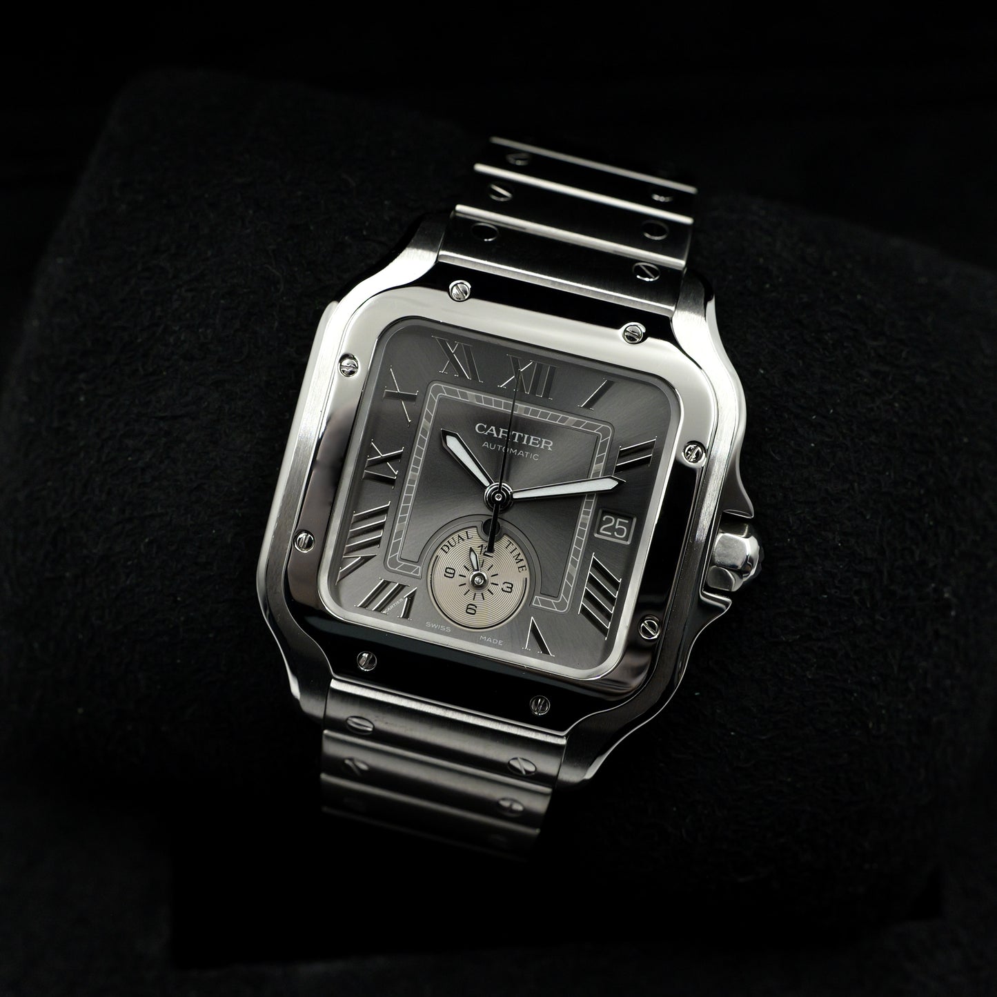 Cartier Santos Dual Time WSSA0076 - Full Set (2025)