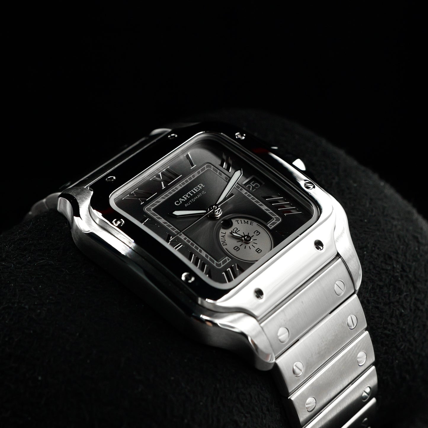 Cartier Santos Dual Time WSSA0076 - Full Set (2025)