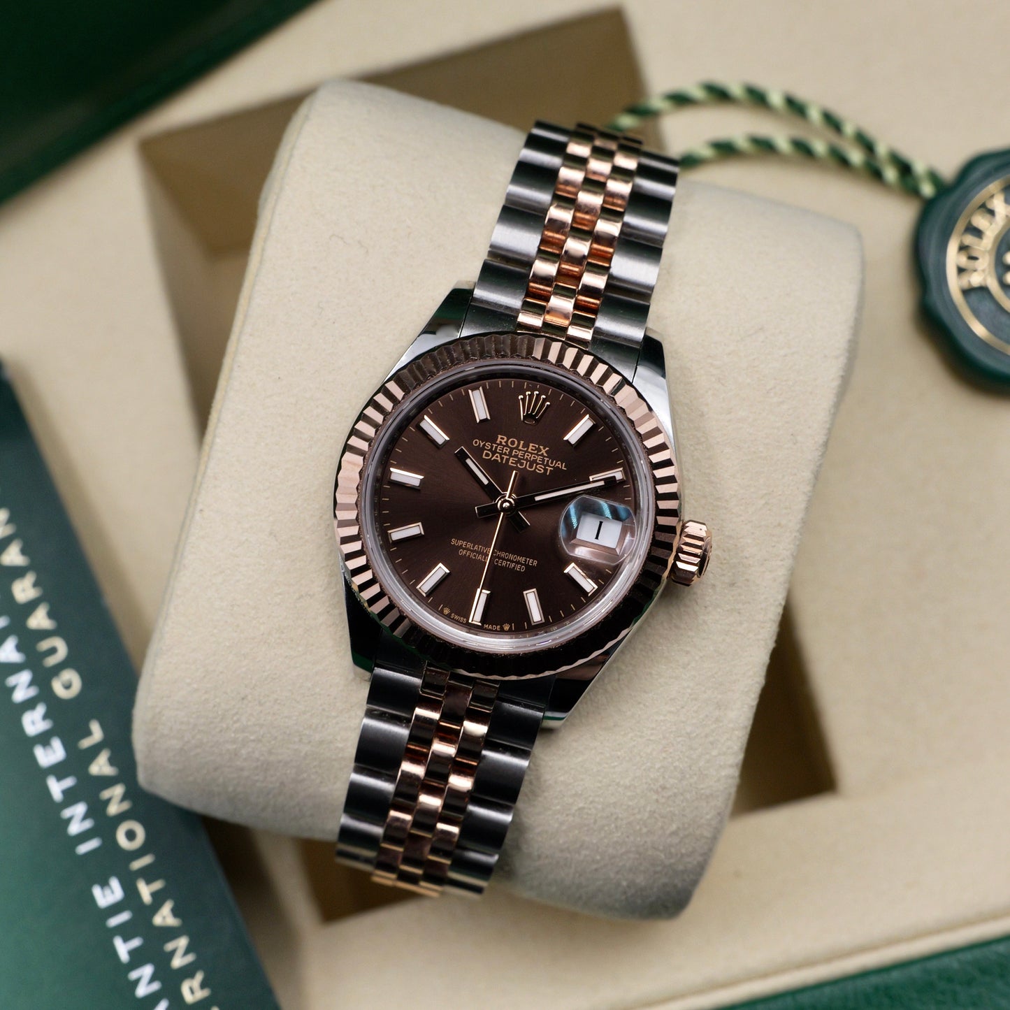 Rolex Lady-Datejust 28 Steel and Rose Gold 279171 - Full Set (2025)