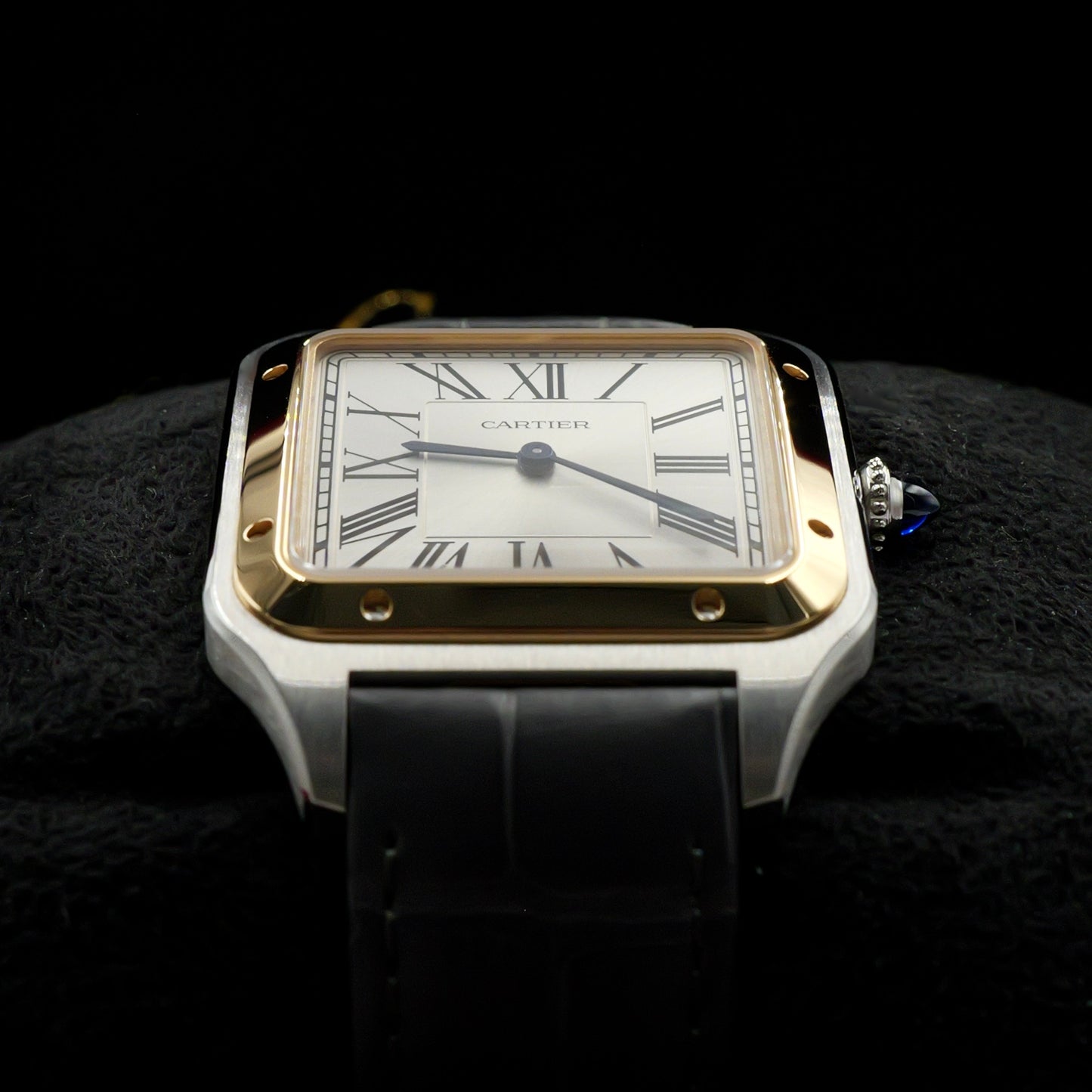 Cartier Santos Dumont Steel and Yellow Gold - W2SA0034 (Full Set)