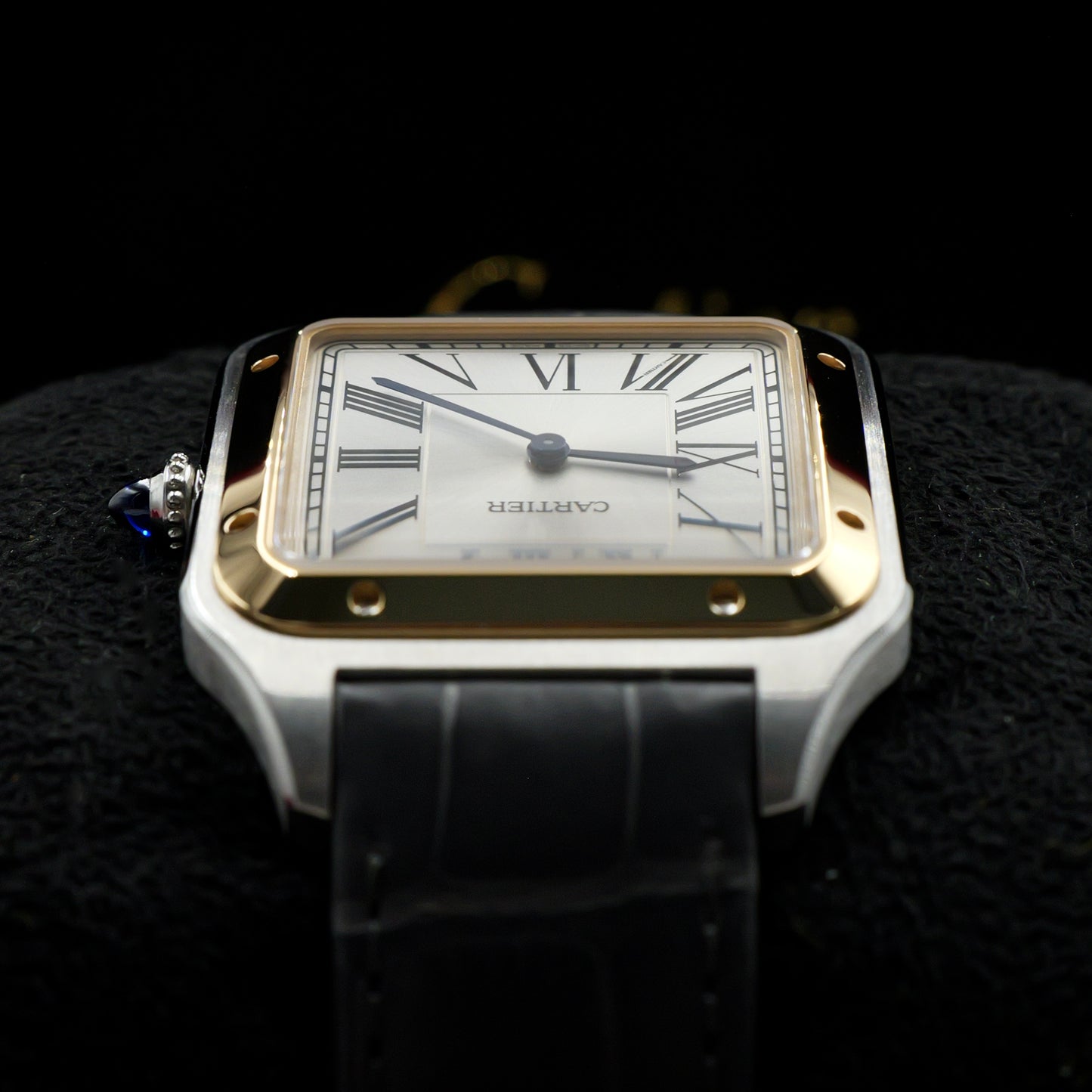 Cartier Santos Dumont Steel and Yellow Gold - W2SA0034 (Full Set)