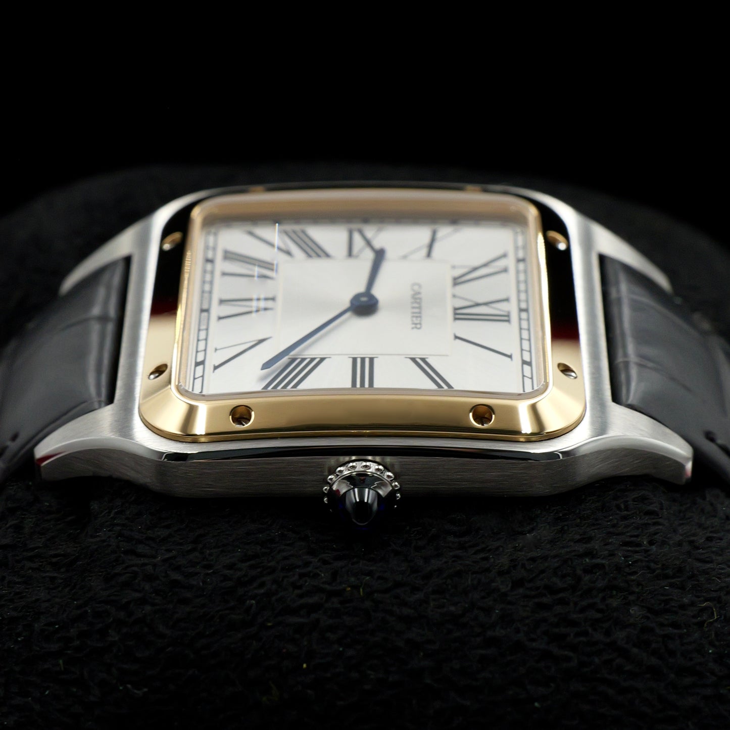 Cartier Santos Dumont Steel and Yellow Gold - W2SA0034 (Full Set)
